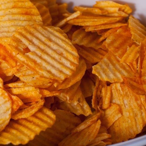 Ridged Potato Chips